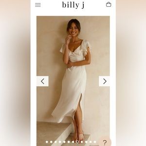 Champagne bridesmaid dress from Billy j brand new, never been worn